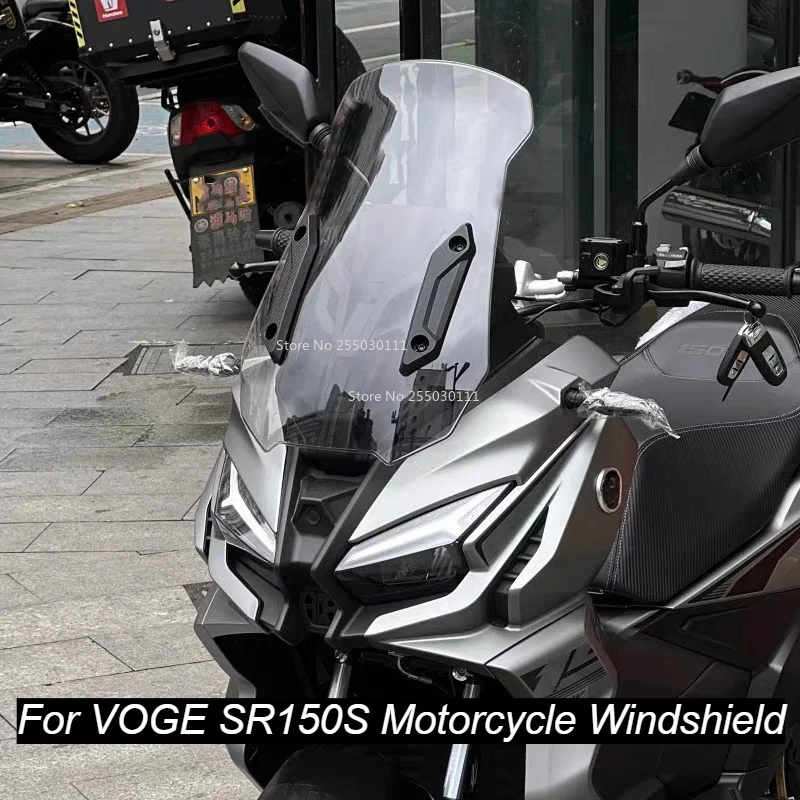 For VOGE SR150S Voge sr150 Motorcycle Windshield Heightened Windshield Modification Accessories