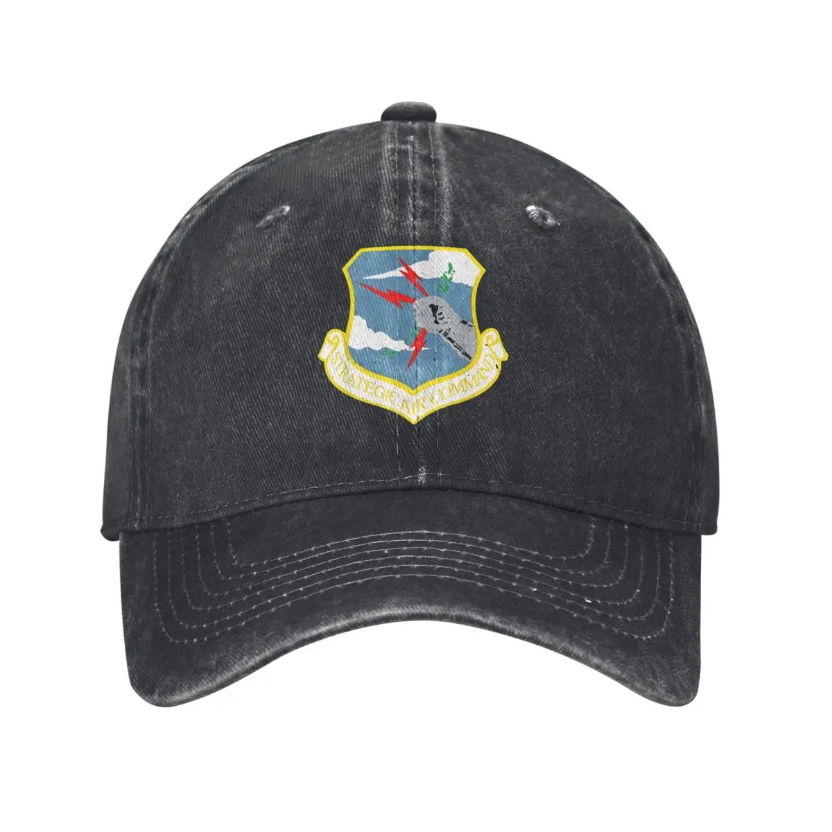 

Vintage SAC Cold War Grunge Strategic Air Command demin Trucker Hat Outdoor Adventures Men's Cap Women's Baseball Cap