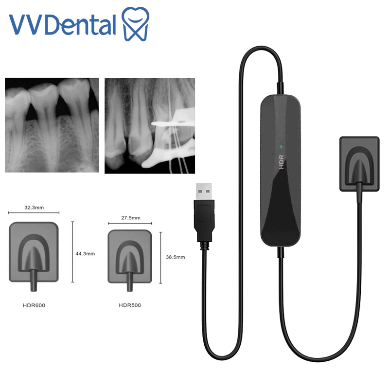 VVDental Digital Dental X-ray Sensor High Definition Intraoral Imaging System  IP67 HD Image Radiovisiograph Dentist Equipment