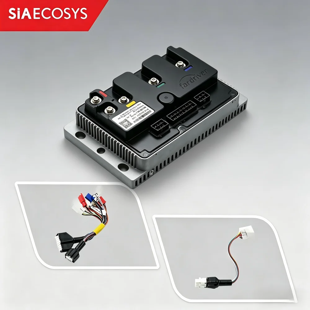 New! Fardriver ND72230 72V 230A Programmable Sine Wave BLDC Controller for 1500W-2000W Electric Motorcycle