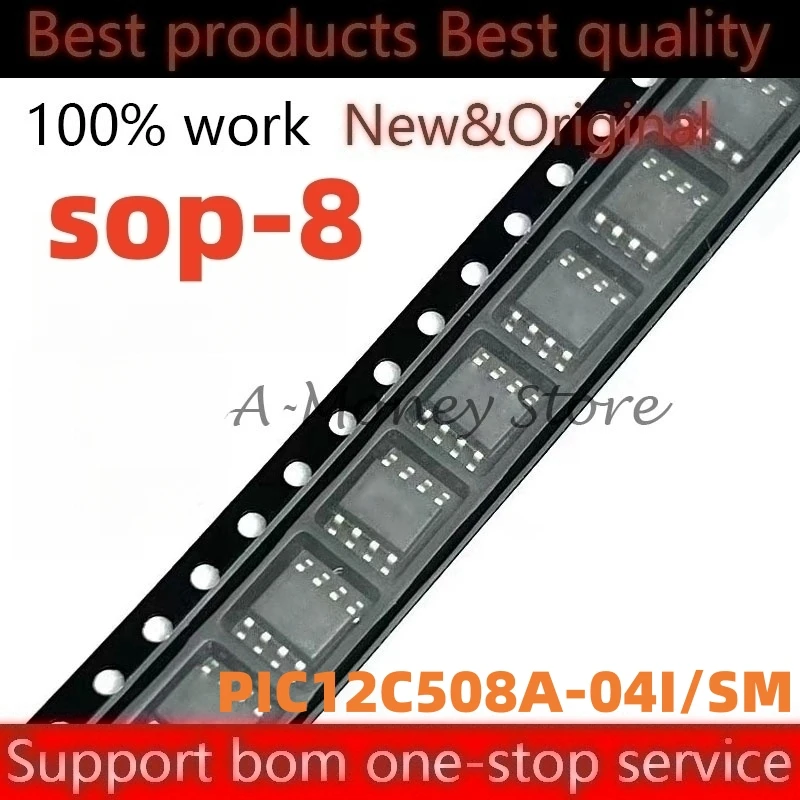 

(5-10pcs)PIC12C508A-04I/SM PIC12C508A 12C508A sop-8