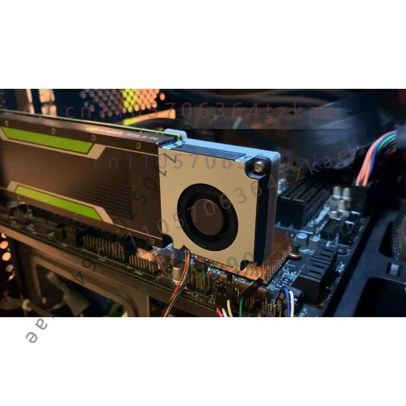 Ventilateur de refroidissement actif modifié pour carte graphique NVIDIA Tesla P4 M4 T4 A2, silencieux, 4 fils PWM, refroidisseur de GPU