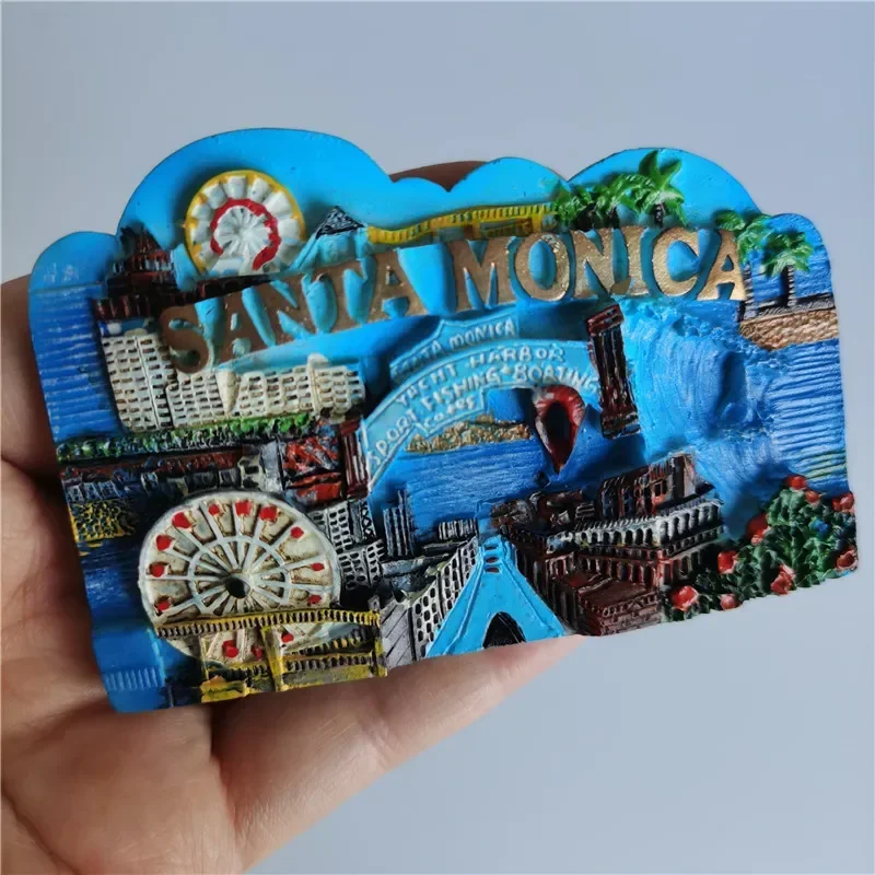 Fridge Magnets Monaco Croatia Sweden  Nepal Germany France Spain Kuwait World Tourist Souvenir collection refrigerator stickers view 4