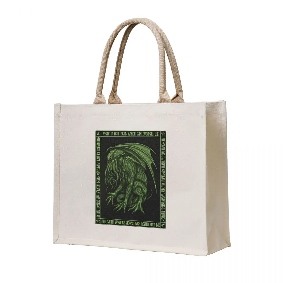

Horror of Cthulhu - Azhmodai 2020 Tote Bag foldable reusable bag Cloth bag reusable shopping