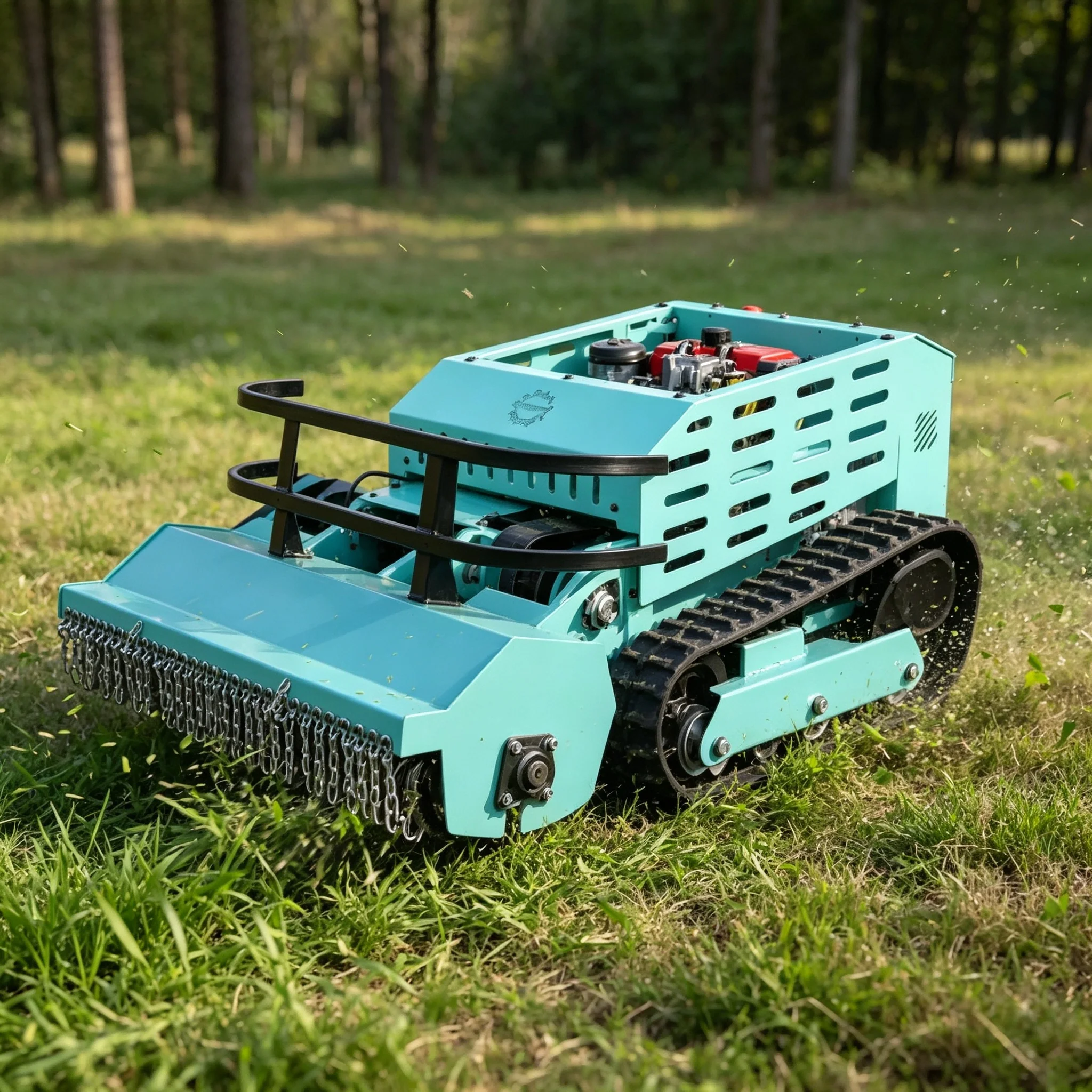 DIY Remote Control Flail Lawn - Robot Track 评论和价格