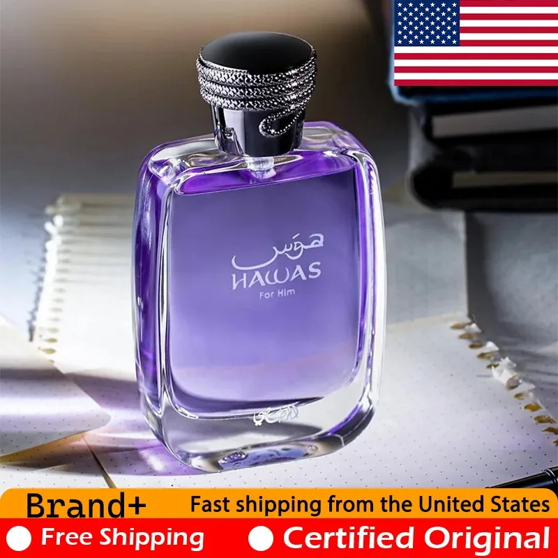 

Rasasi Hawas for Men Eau de Parfum Spray 3.4 Ounce Premium Arab Perfume