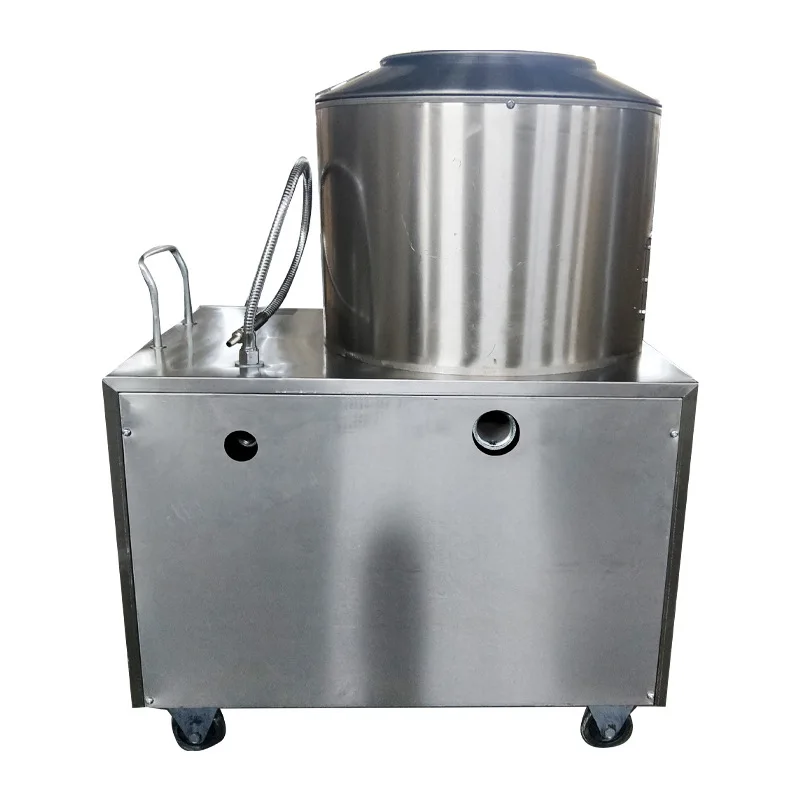 

2025Sanying Automatic Manufacturer Sweet Potatoes Stripper and Taro Onion Ginger Potatoes Peeling Machine