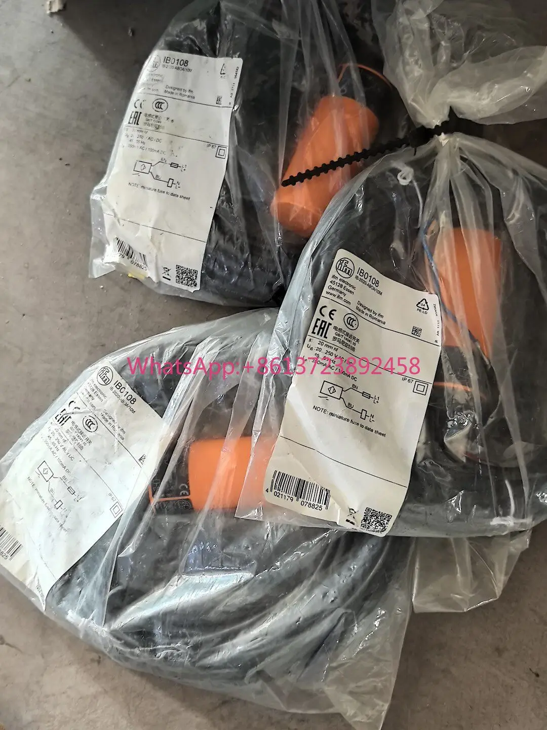 IB0108 Новый оригинальный импортный датчик IFM IB0108 IB0108-2020-ABOA/10M высокого качества