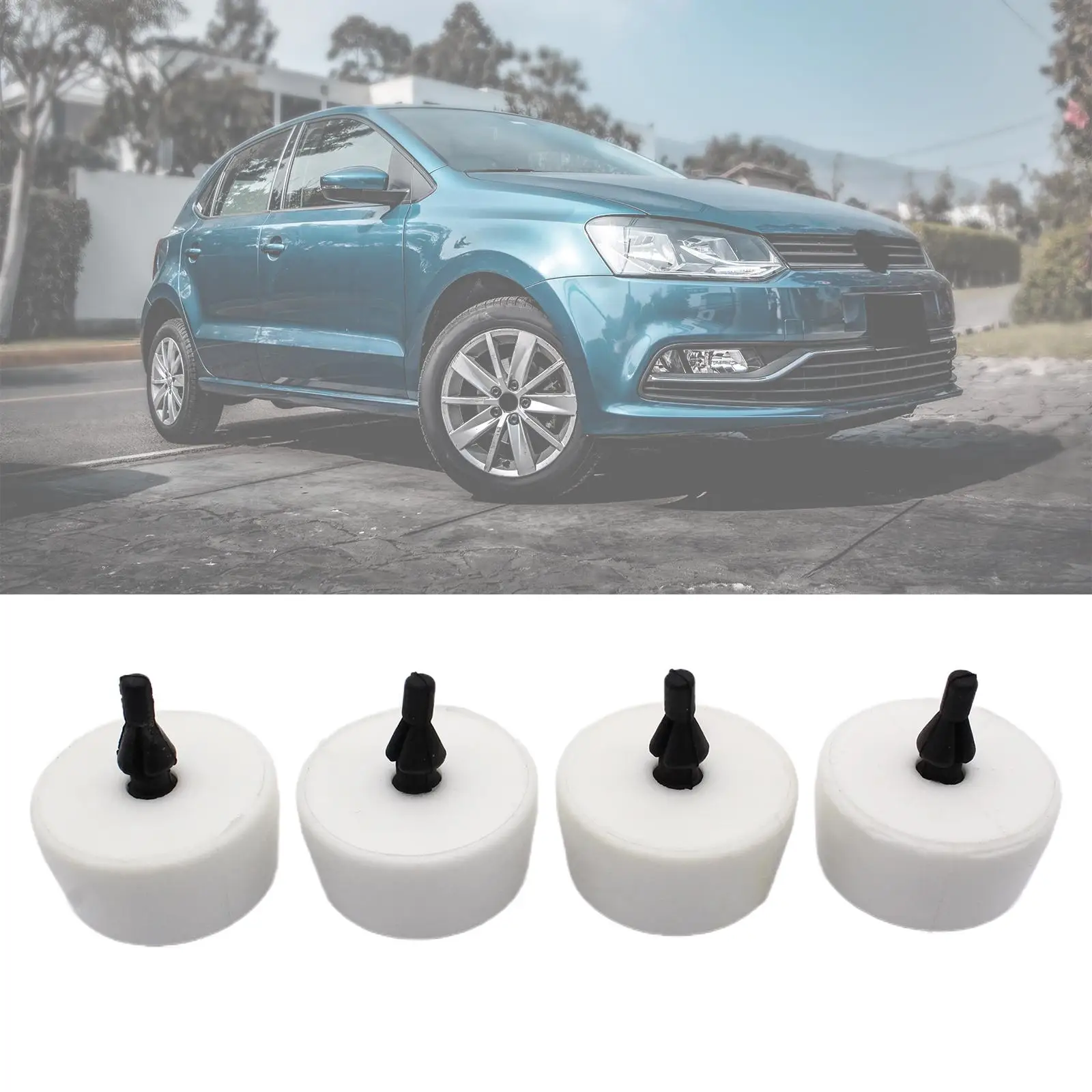 4x Rear Suspension Stop Buffers High Performance 2K5511155 Replace Parts Easy Installation Car Accessories