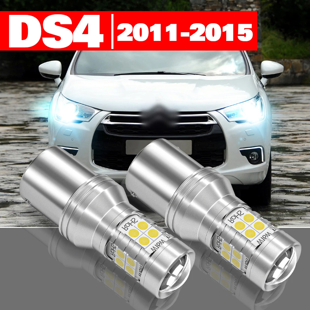 

For Citroen DS4 2011-2015 2pcs LED Daytime Running Light DRL Accessories 2012 2013 2014