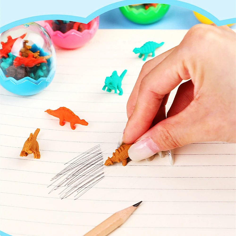 ديناصور البيض ممحاة للأطفال ، حفلة عيد ميلاد ، العودة إلى المدرسة هدية ، جوائز رياض الأطفال ، ضيوف الزفاف ، مكافآت هدية ، 5 قطعة