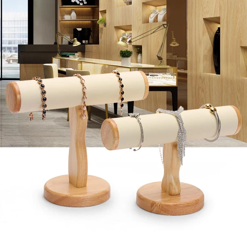 Accessories Modern Display Stand Jewelry Household Storage Multifunctional Display Stand Desktop Wood Home Displayrek MH40ZSJ