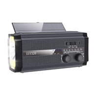 New Emergency Weather Radio Hand Crank Solar Radio Portable AM/FM/NOAA Radio with 5 Charging Modes Cell Phone Charger