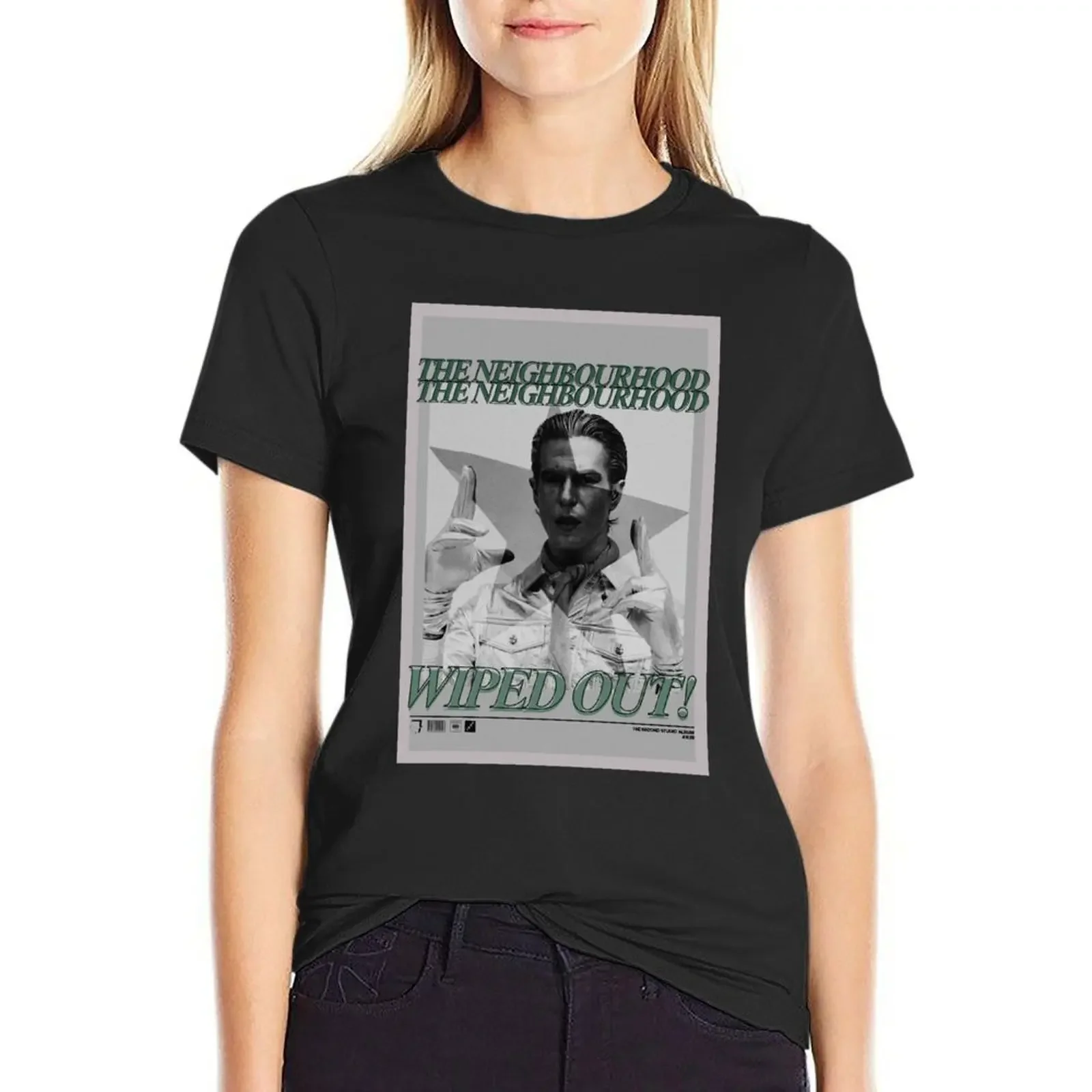 

The neighbourhood wiped out! T-Shirt Female clothing anime tops Woman T-shirts