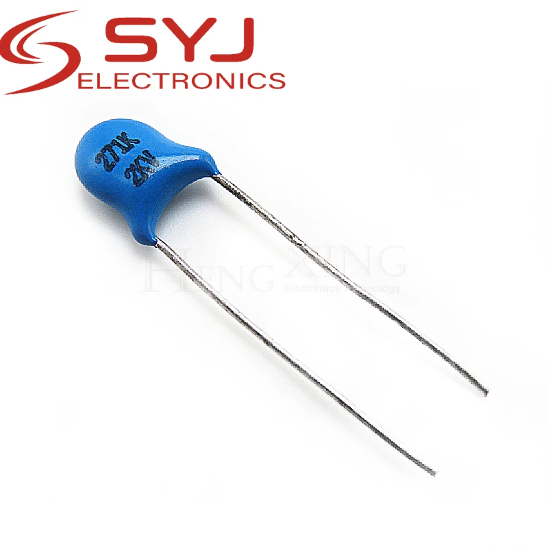 10piece 2KV 271 blue high voltage ceramic capacitor 270PF 2000V foot distance 7.5mm P7.5mm high quality capacitor