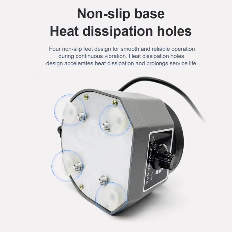 Dental Plaster Vibrator 4" round Shaker Plaster Vibrator Plate 110V/200V Lab Vibrator Dental Equipment Machine Vibration Table