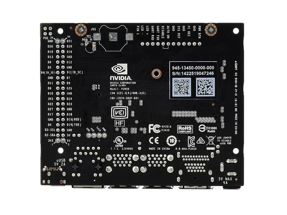 Jetson Nano B01 Developer Kit Upgraded 2-Lanes CSI Jetson Nano 4G