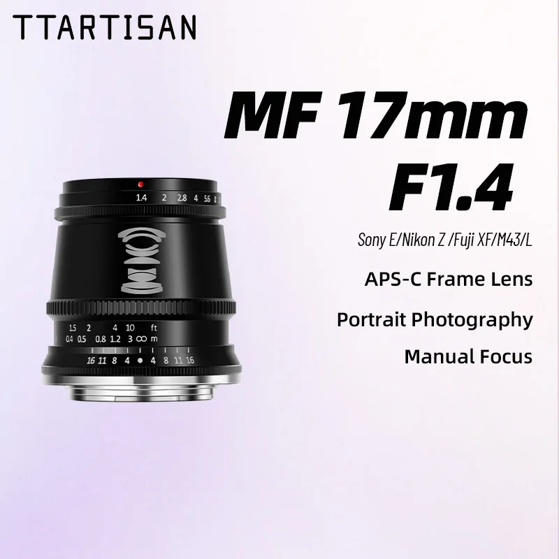 [TTArtisan | Wide Angle Lens 17mm f1.4,TTArtisan | Wide Angle Lens 17mm f1.4,TTArtisan | Wide Angle Lens f1.4,] ราคา 3,648 บาท*ส่งฟรี