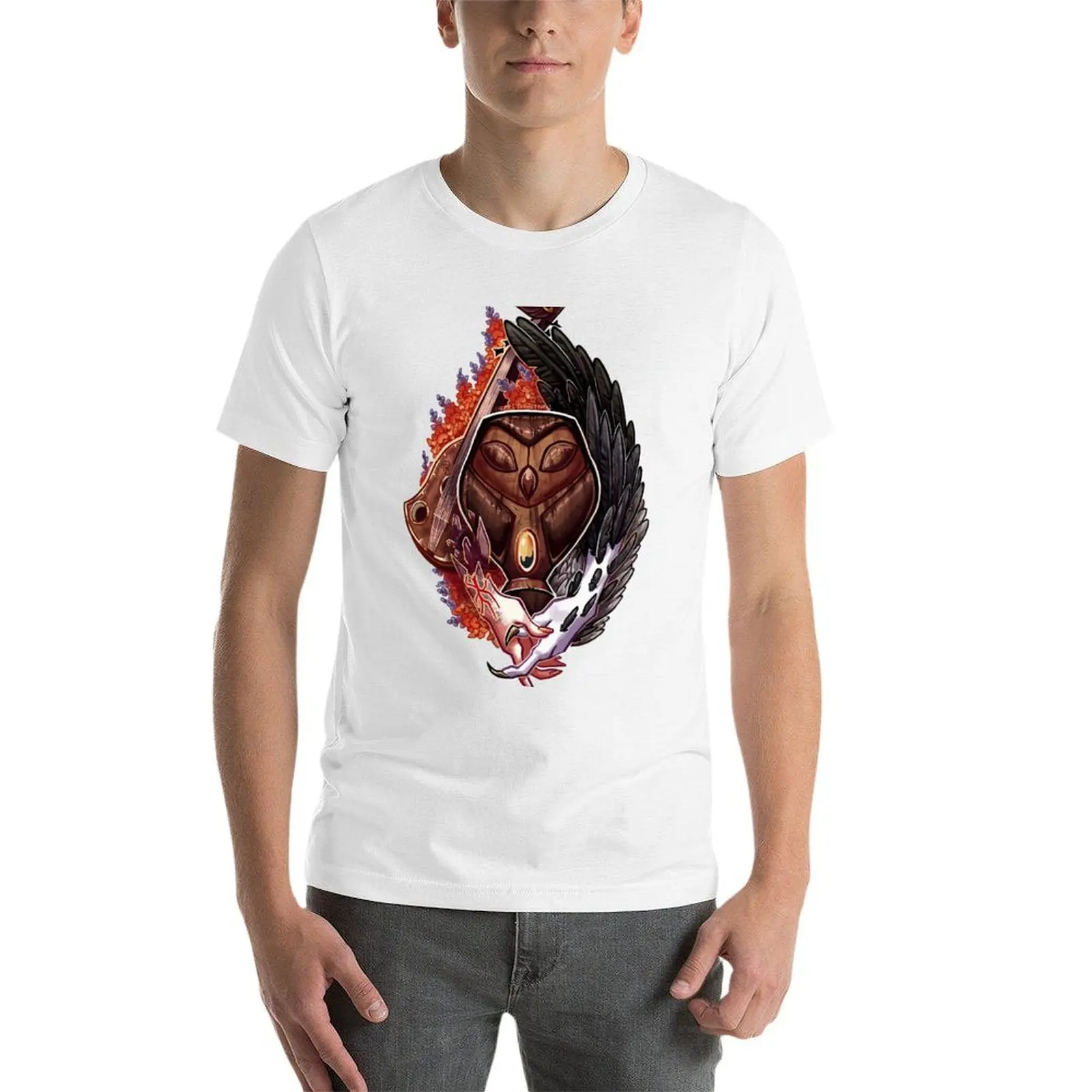 البومة البيت إيدا Clawthorne Palisman تصميم تي شيرت تي شيرت للرجل جرافيك مضحك تي شيرت رجل القطن تي شيرت #4