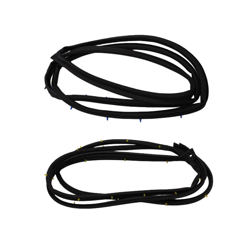 2Pcs Rear Left Right Side Door Weatherstrip Moulding Seal 72850-TA5-A02 72810-TA5-A02 for Honda Accord Sedan 2008-2012