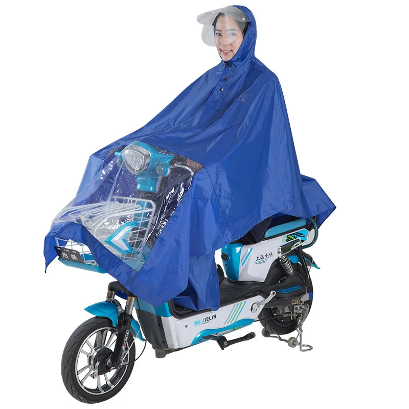 

Raincoat Plus-Sized Thickened New Men's And Women's Single Long Full Body Rainproof Poncho Electric Motorcycle For Adult