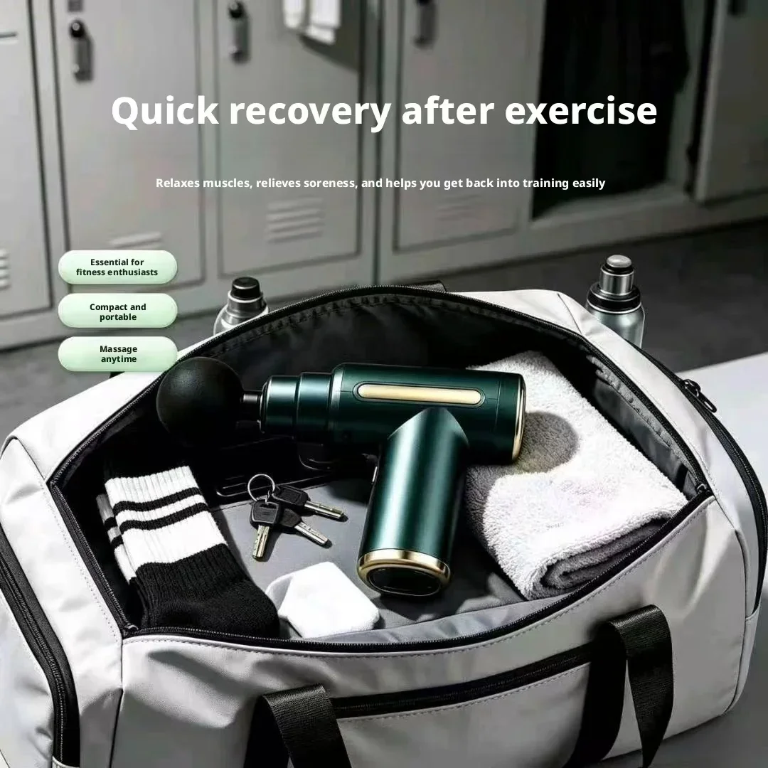 Portable Mini Deep Tissue Massage Gun 2026 Light Multi Speed Fascia Relax Instrument Whole Body Muscle Relieve Massage Equipment