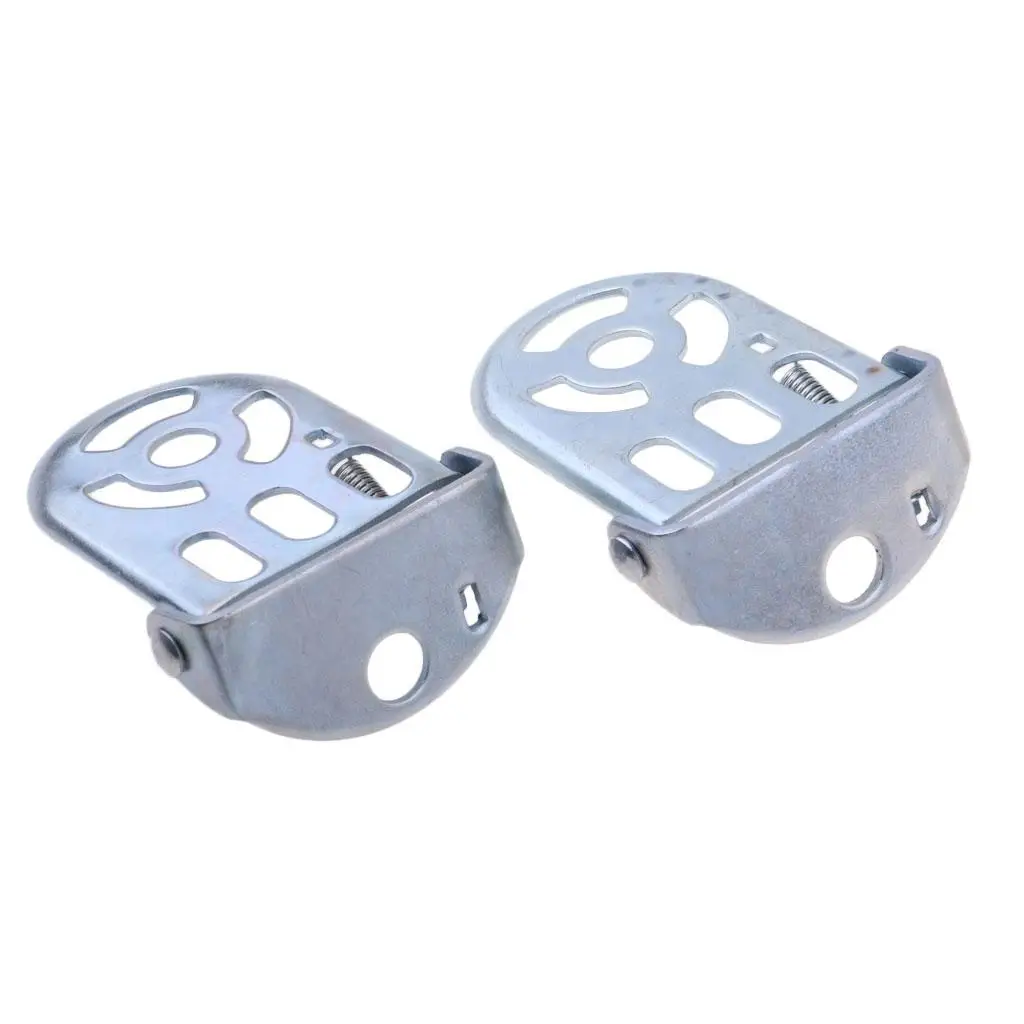 Universal Set of 2 Bicyle Rear Pedals, Steel Thicken Foot Stand Footrest for Folding Road Bike