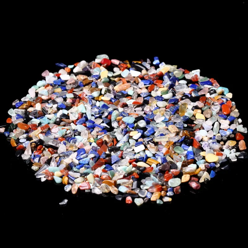 Natuurlijke Stenen Grind Kristallen Chip Quartz Erts Mineralen Reiki Healing Getrommelde Agaat Specimen Thuis Aquarium Aquarium Decoratie