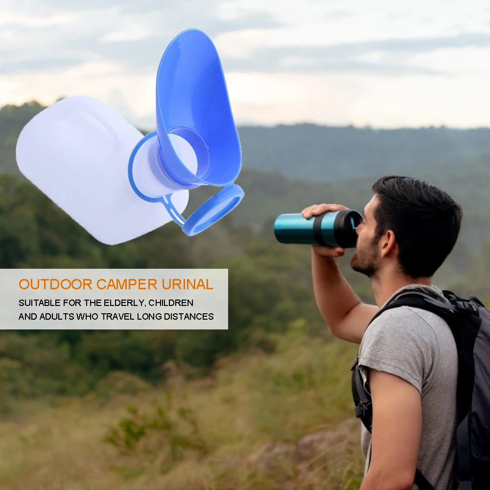 Car Urinal Mobile Plastic Toilet Care Men Women Portable Aid Bottle Hospital for Family Outdoor Camping Accessory