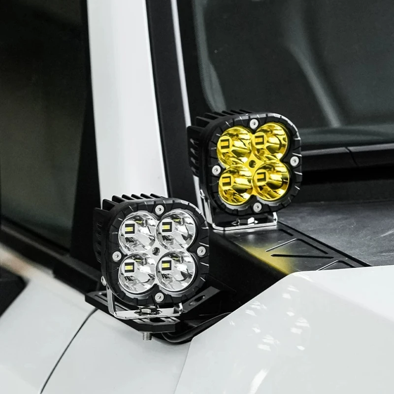 Suitable for 24-25 new Prado A-pillar spotlight bracket Toyota overbearing LC250 searchlight modification accessories