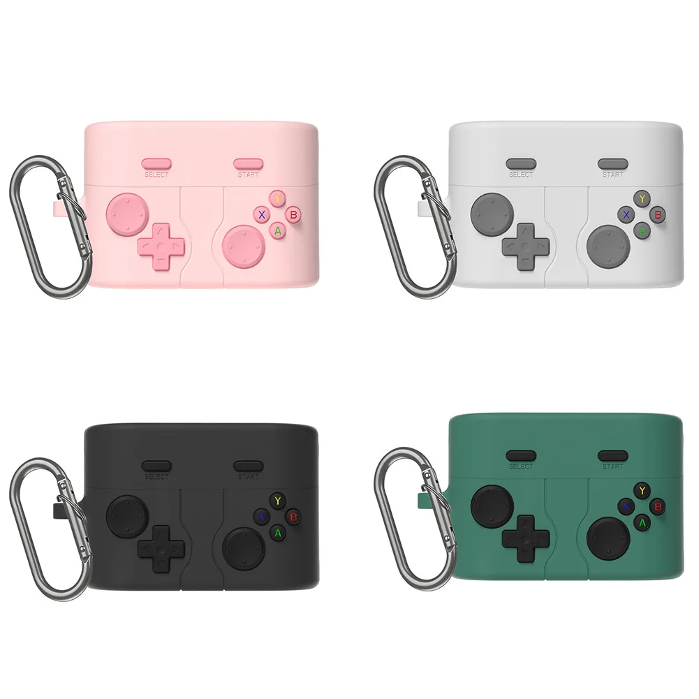 1-set-soft-silicone-for-airpods-pro-3-case-shockproof-protective-game-player-case-design-with-cleaning-kit-keychain-accessories