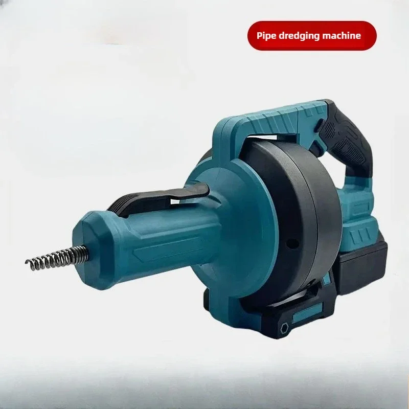 Excellent Lithium Battery Pipe Dredging Machine Household Portable Kitchen Sewer Pipe Floor Drain Blockage Dredging Drain Screwd