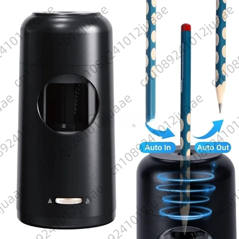 Home Office Fully Automatic Coarse and Fine Hole Electric Pencil Sharpener Pencil Sharpener Pencil Sharpener