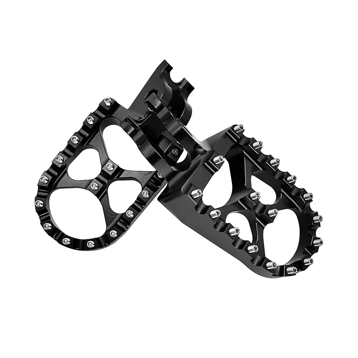 Motorcycle CNC FootRest Footpegs Foot Pegs Pedals For Kawasaki KX250F KX450F 2006-2021 KX250X KX450X 2021-2023 KLX450R 2008-2013