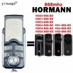 Compatible con HORMANN 868 BS Series HSS4 HSE1 HSE2 HSE4 HSP4 HSD2 HS1 HS4 HS5 Control remoto de garaje 868MHz abridor de puerta de garaje