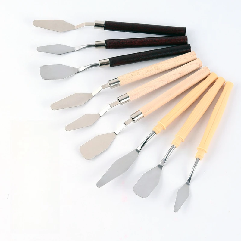 Conjunto de Espátulas de Aço Inoxidável - Ferramentas para Creme de Manteiga, Bolos, Confeitaria, Pintura a Óleo e Acessórios de Cozinha