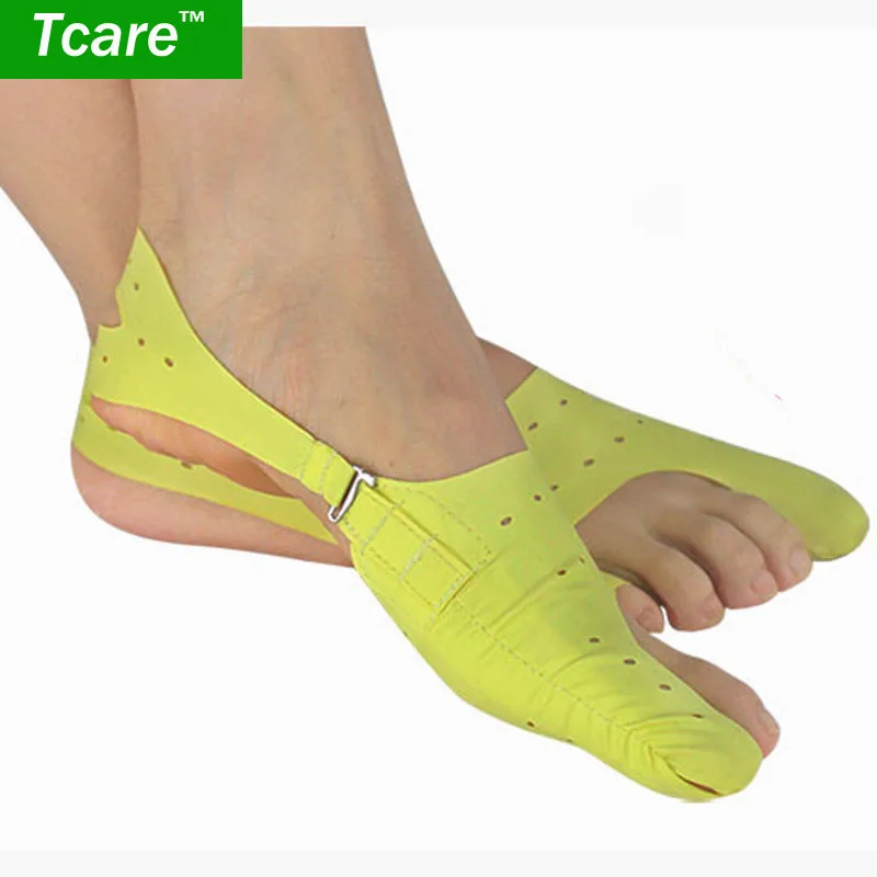 

Tcare 1 Pair New Foot Fingers Toe Separator Thumb Valgus Protector Bunion Adjuster Guard Foot Bone Health Care Braces & Supports