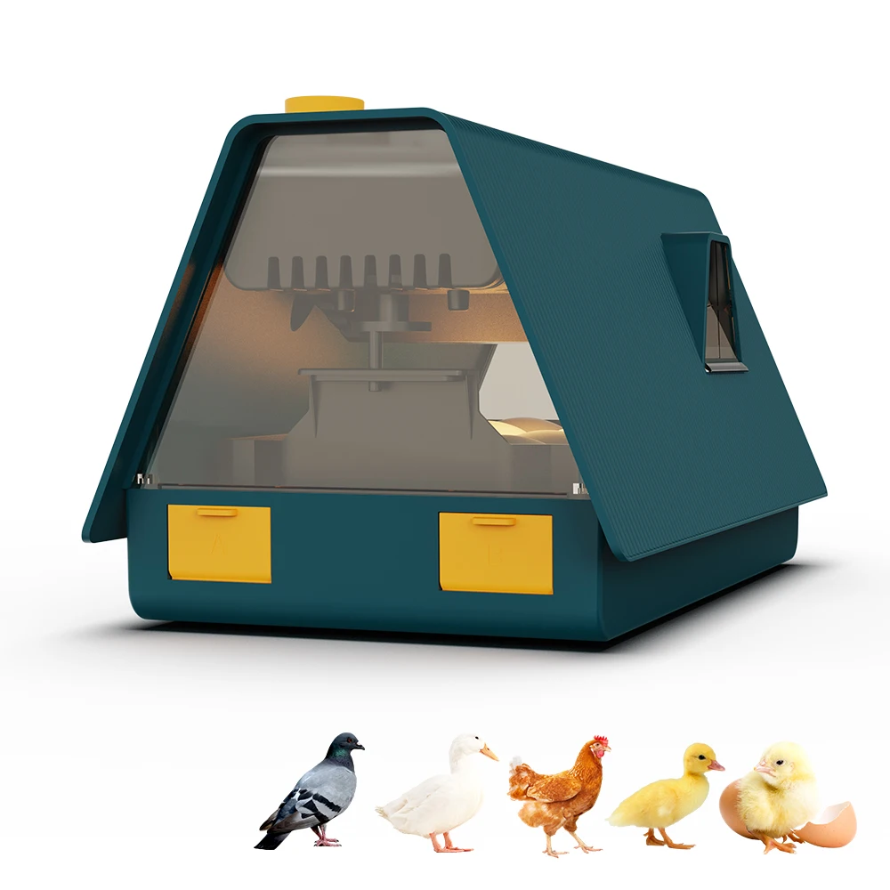 

10 Eggs Incubator Intelligent Thermostatic And Automatic Turnover Poultry All-in-One Machine for Hatching Chicken
