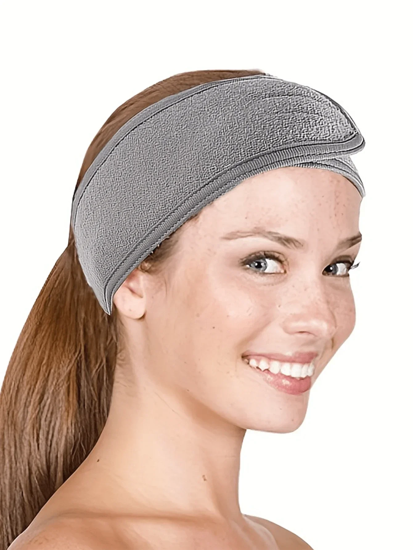 

3pcs Adjustable Spa Headbands For Face Wash Makeup Shower Soft Knitted Hair Bands Women