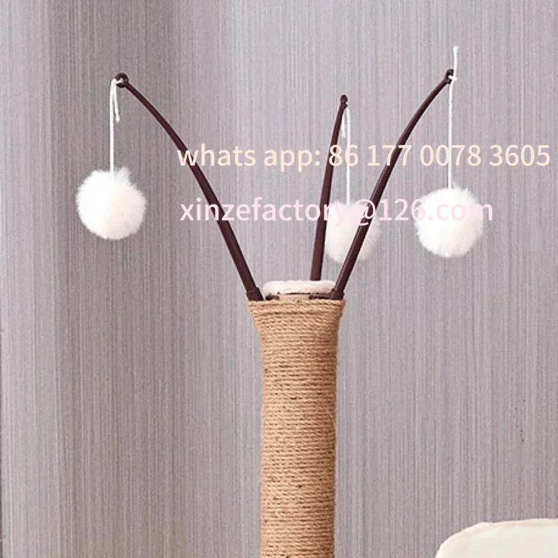 

Customizable Large Wooden Cat Tree with Space Pod Multi Level Cat Tower Scratching Posts Durable Cat Furniture for Indoor Cats