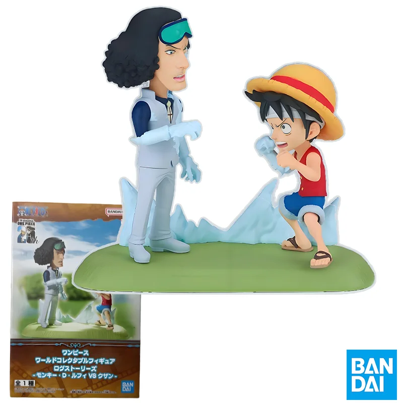 

Bandai Genuine BANPRESTO WCF ONE PIECE Log Stories Monkey D Luffy Kuzan Anime Action Figure Assembly Model Toys Collectible