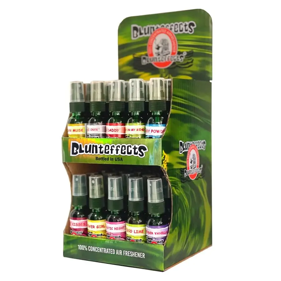 100 Ambientador Concentrado Car Home Spray 5 Perfumes Surtidos Paquete de 50