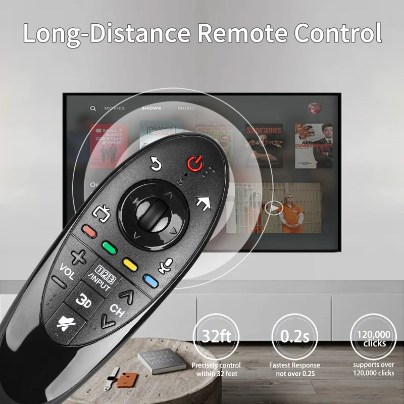 AN-MR500G Pilot do telewizora LG kompatybilny z telewizorami LG 3D Smart TV AN-MR500G AN-MR500 MBM63935937 Zamienny kontroler — zdjęcie produktu 4