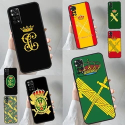 Civil Guard Spanish Flag Case For Xiaomi Redmi 13C 12 C 10C 9C Redmi Note 13 Pro 9 10 11 12 Pro 9S 10S 11S 12S Cover