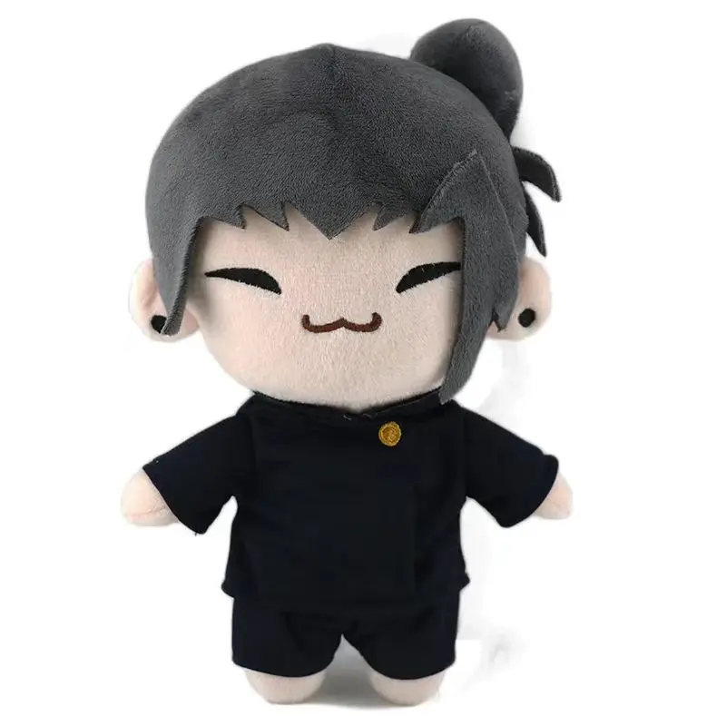 Marionetas de mano Jujutsu Kaisen para niños, juguetes de peluche de 21cm, relleno suave, muñecas de almohada de Gojo y Geto, regalo de cumpleaños y Navidad, nuevo