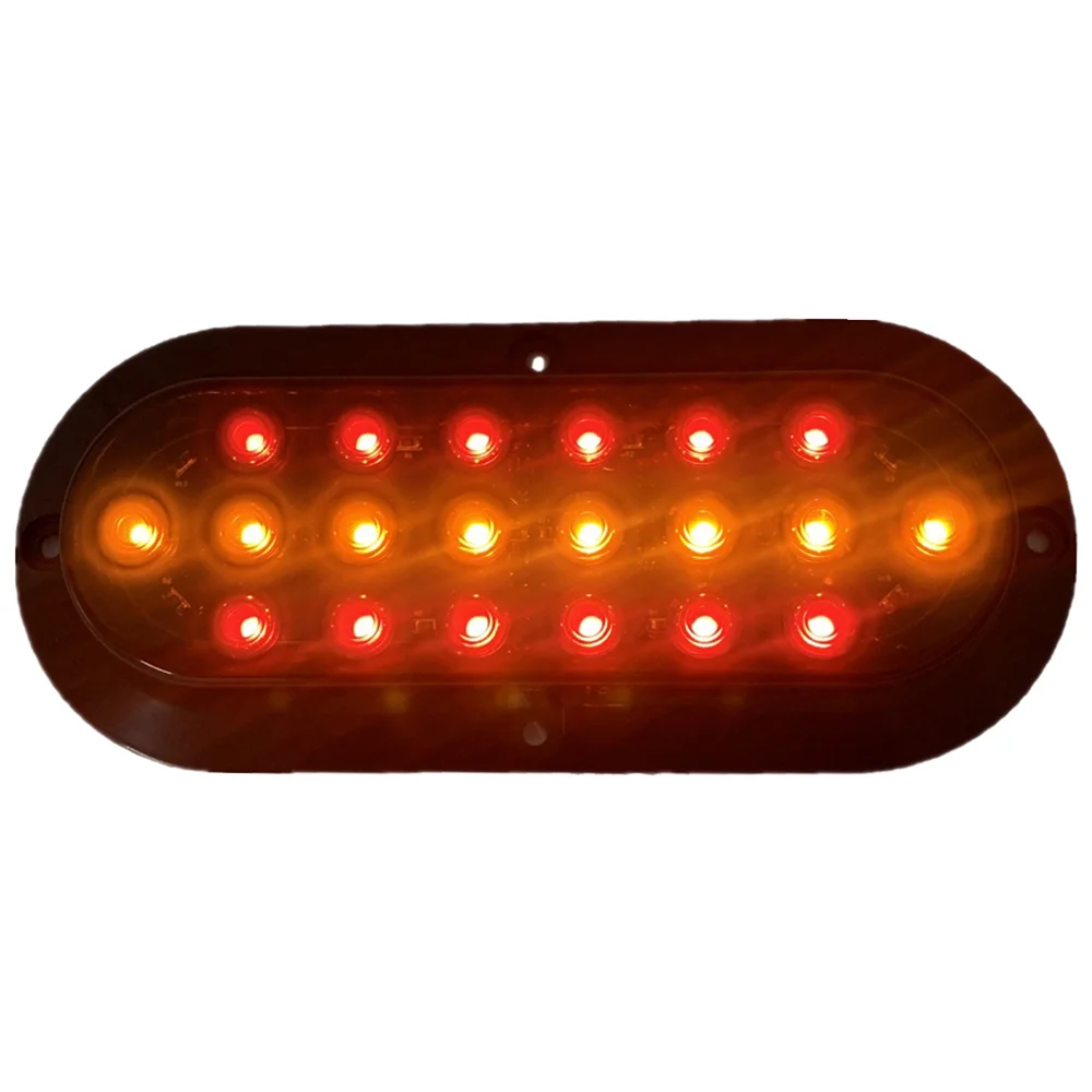 20LED Dynamic Tail Light Signal Lamp Indicator Strobe Flashing Warning Light for Car Truck Bus Trailer RV SU