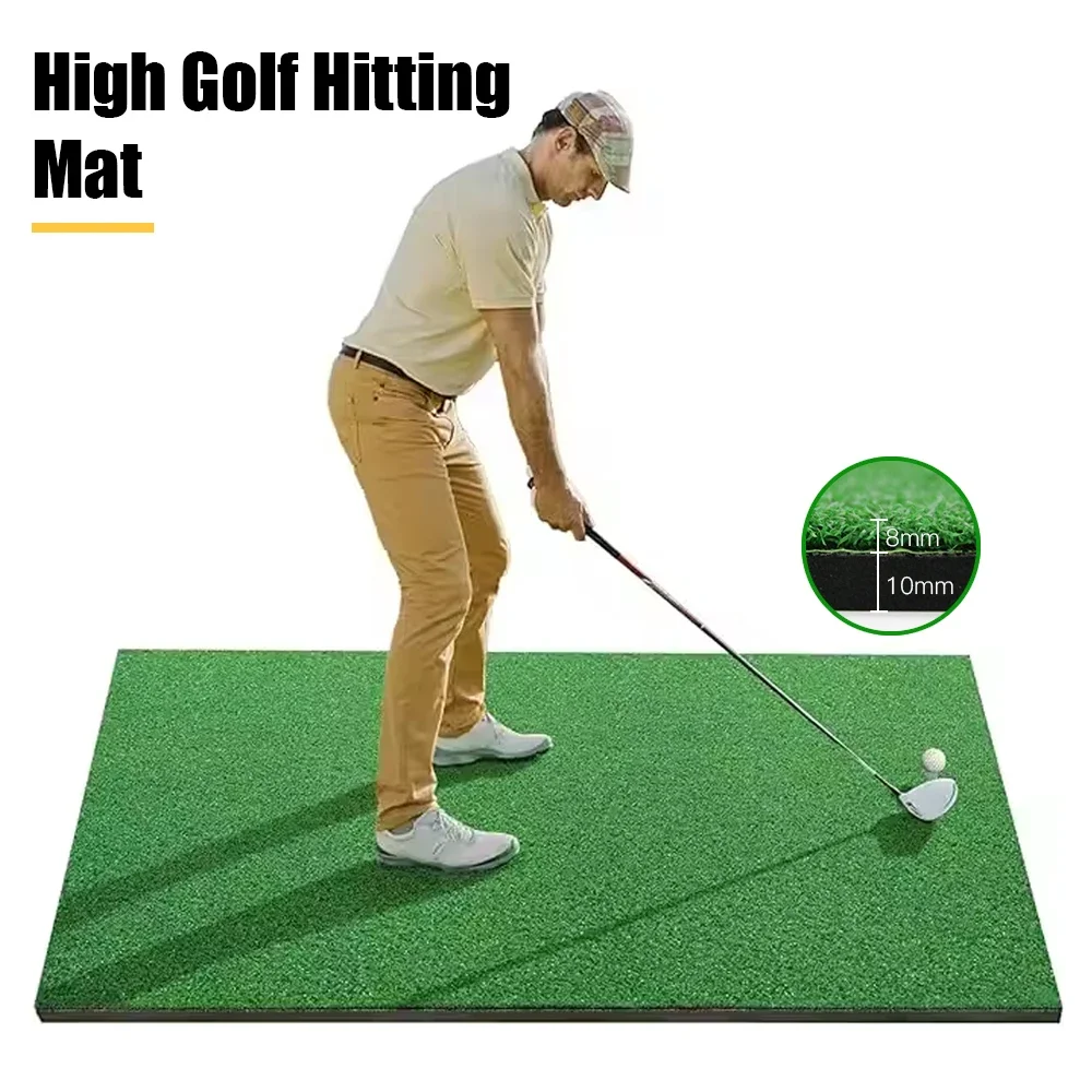 Premium Non-Slip Artificial Turf Hitting Mat Indoor and Outdoor Golf Practice Golf Mat