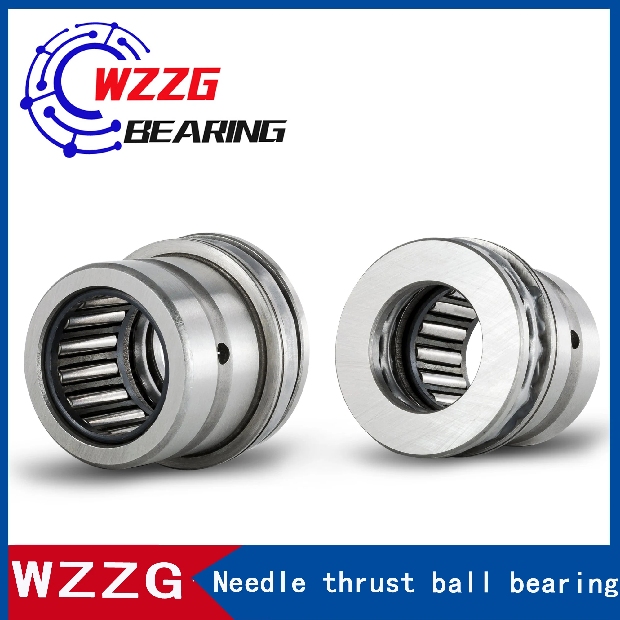 WZZG NKX60 NKX60Z composite bearing 60*72*40 mm (1 PC) radial needle thrust ball bearing mechanical bearing