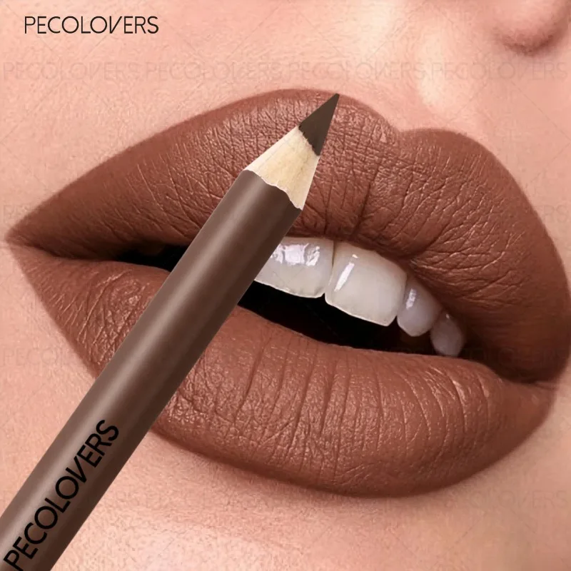 Matte Lipliner, Second Back Lip Contour, Plump and Charming Lips, Non Drying, Waterproof, Lip Cosmetics, Suitable for Beginners