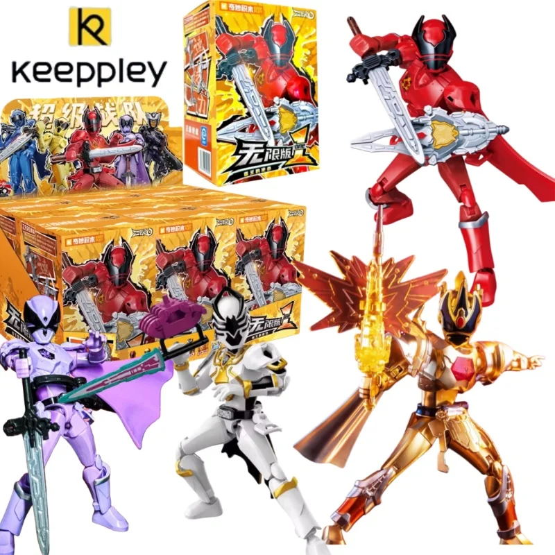 

Keeppley Ohsama Sentai King-Ohger Building Blocks Man ZERO 1, издание King's Mission, комбинированная подключаемая модель, игрушки, подарки